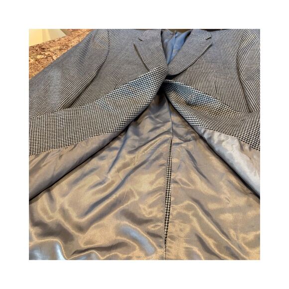 Austin Reed London Mens  SZ46 Pure Wool Tweed Blazer Sport Coat Heritage Luxury - Picture 15 of 16